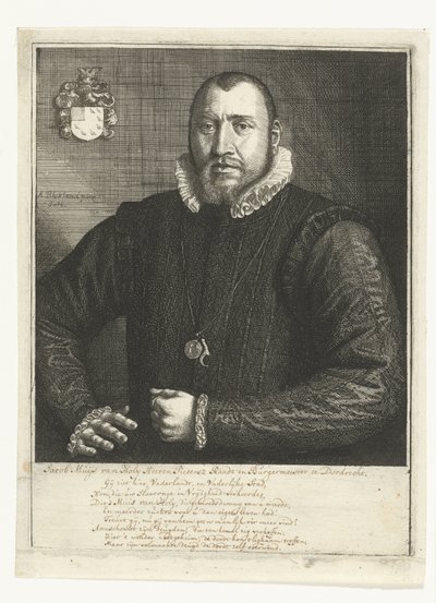 Portrett av Jacob Muys of Holy av Samuel van Hoogstraten