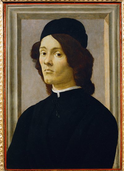Porträt eines jungen Mannes von Sandro (1444/5-1510) Botticelli