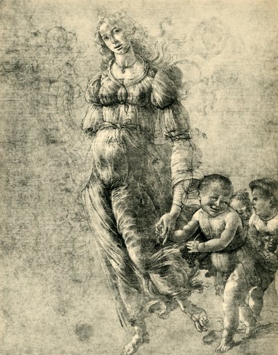 Overflod eller høst, 1480-1485, 1943. av Sandro Botticelli