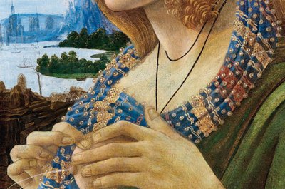 Allegorisk portrett av en kvinne Simonetta Vespucci. Detalj, 1480-1490 av Sandro Botticelli
