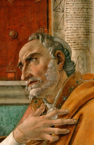 Saint Augustine av Sandro Botticelli