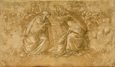 Kroningen av Maria av Sandro Botticelli