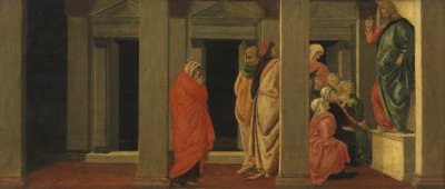 Scener fra Maria Magdalenas liv av Sandro Botticelli