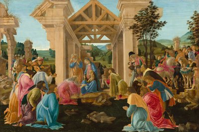 Tilbedelsen av magiene, ca. 14781482. av Sandro Botticelli