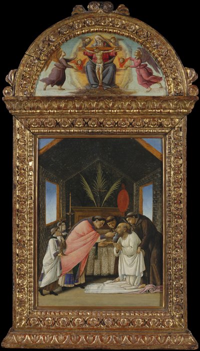 The Last Communion of Saint Hierome, tidlig på 1490-tallet. av Sandro Botticelli