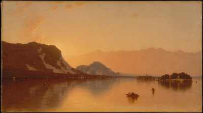 Isola Bella i Lago Maggiore av Sanford Robinson Gifford