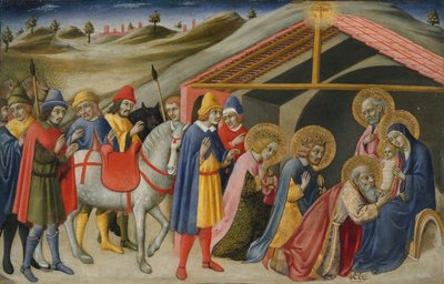 Magienes tilbedelse, ca. 1470. av Sano di Pietro