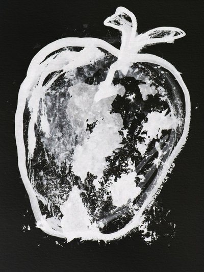 Abstrakt «White Apple» av Santhosh ch