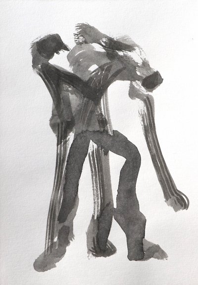 Dynamiske blekkfigurer av Santhosh ch