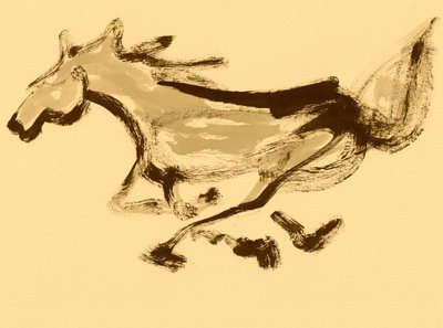 Galopperende hestebevegelse av Santhosh ch