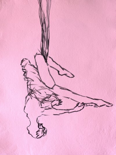 Omvendt luftdanser av Santhosh ch
