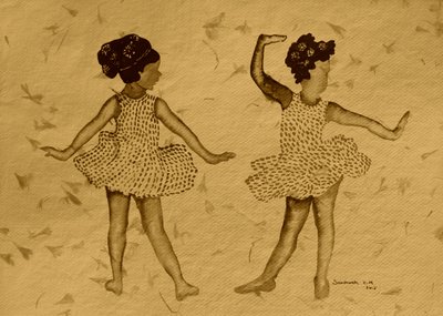 Glade dansende jenter av Santhosh ch