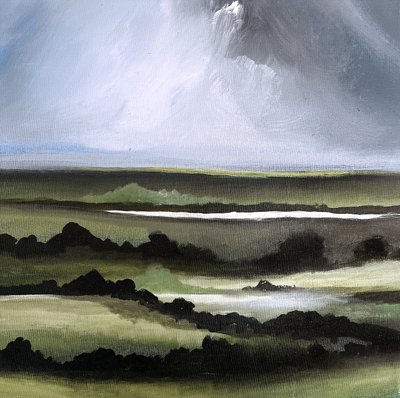 Tåkete, lilla landskap av Santhosh ch