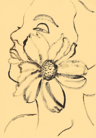 Fredfullt blomsteransikt av Santhosh ch