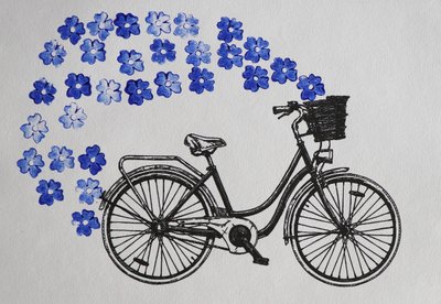 Leken sykkelblomstring av Santhosh ch