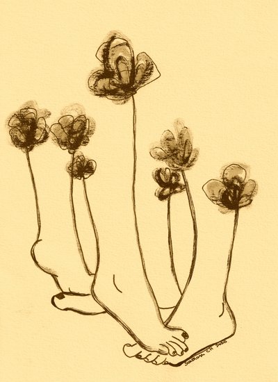Leken fotblomster av Santhosh ch