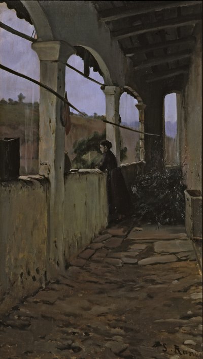 Regnfull ettermiddag av Santiago Rusinol i Prats