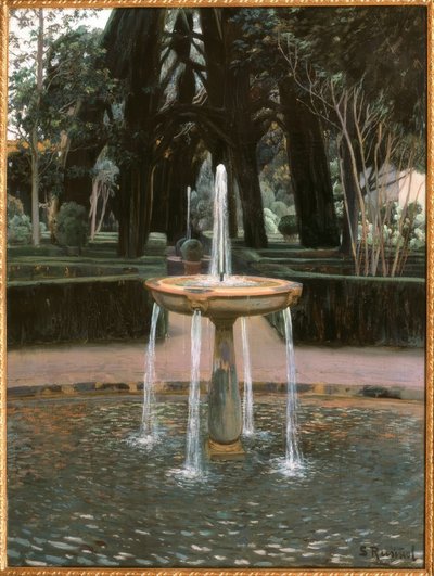 Generalifes kilder av Santiago Rusiñol
