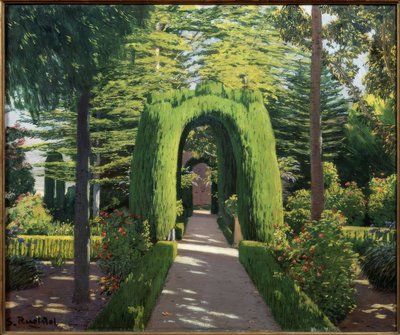 Glorieta. Alcoy Garden av Santiago Rusiñol