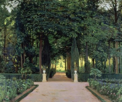 Hagene til Aranjuez av Santiago Rusiñol