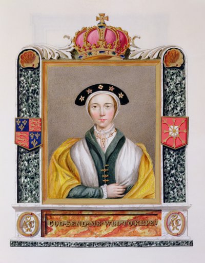 Portrett av Anne av Cleves (1515-57) 4. dronning av Henry VIII fra 
