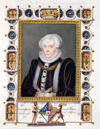 Portrett av Margaret Douglas (1515-78) grevinne av Lennox fra 