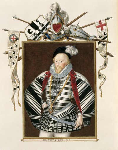 Portrett av Sir Henry Lee (1530-1610) fra 