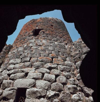 Nuraghe Santu Ante (1900–730 f.Kr.) av Sardinia Nuragic Civilization