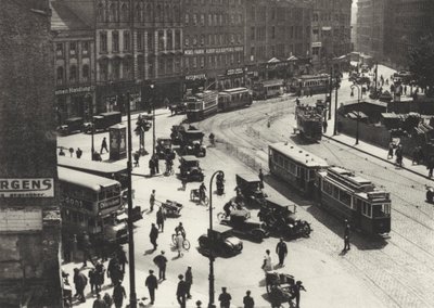 Berlin: Alexanderstrasse (s/hvitt bilde) av Sasha Stone