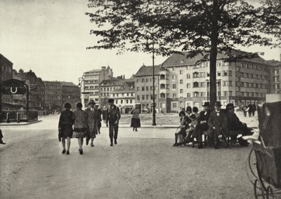Berlin: Bulow-Platz (s/hvitt bilde) av Sasha Stone