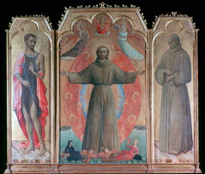 Franciskus ekstase, 1437-1444 av Sassetta