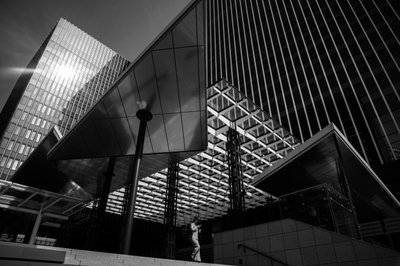 Byarkitektur i glass av Satoshi Hata