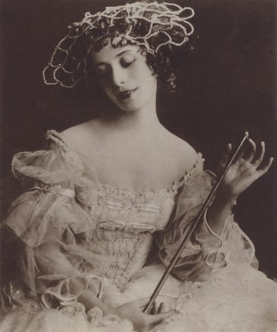 Pavlova i "Fairy Doll" (s/hvitt-bilde) av Saul Bransburg