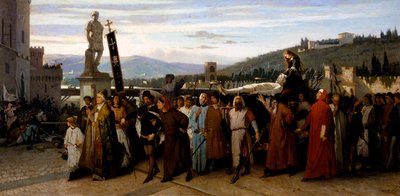 Begravelsen til Buondelmonte av Saverio Altamura