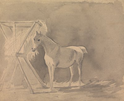 En hest på beite av Sawrey Gilpin
