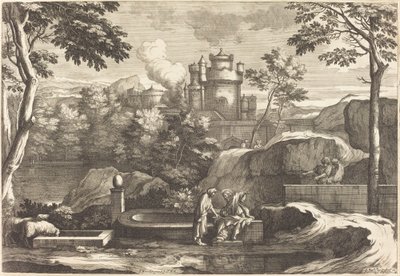 Jesus og samaritanen av Sébastien Bourdon