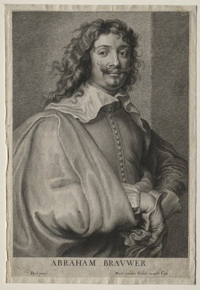 Adrian Brower. av Schelte Adams Bolswert
