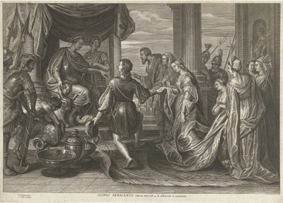Scipios raushet av Schelte Adamsz. Bolswert