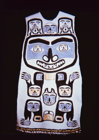 Chilkat-kjole, Tlingit Tribe (tekstiler) av School American