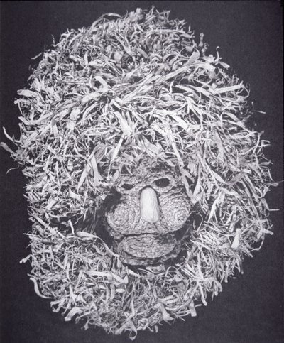 Iroquois Mask (maisskal) av School American