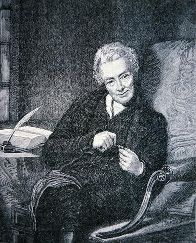 William Wilberforce (1759-1833) (etsing) av School American