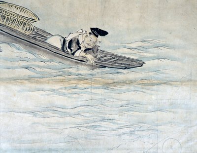 En kinesisk forlis. sd. 1800-tallet av School Chinese