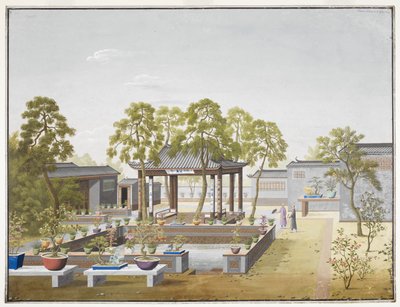 Add Or 2127 Tegning av hagen til en kinesisk kjøpmann av School Chinese