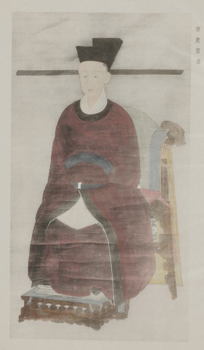 Fra malerier i det gamle keiserpalasset av School Chinese