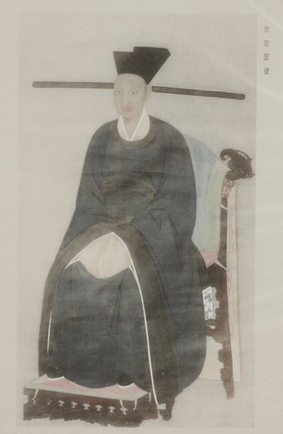 Fra malerier i det gamle keiserpalasset av School Chinese