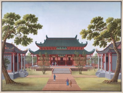 Honam Temple - Hall of the Jewel of Heroism av School Chinese