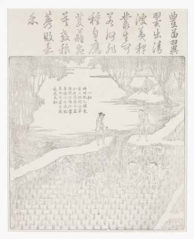 Vanning av risen av School Chinese