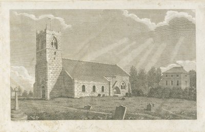 Blymhill kirke: gravering av School English