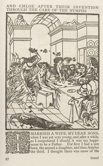 Daphnis og Chloe, Longus (trykk) av School English