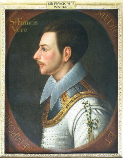 Portrett av Sir Francis Vere av School English